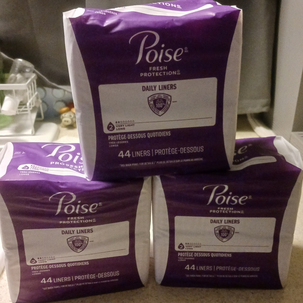 Poise Daily Liners Long